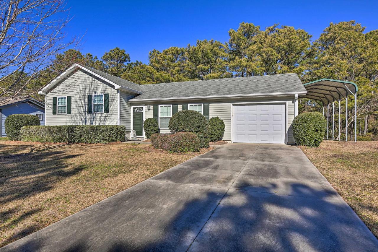 Beaufort Pad With Patio 3 Blocks To Waterfront! Bagian luar foto