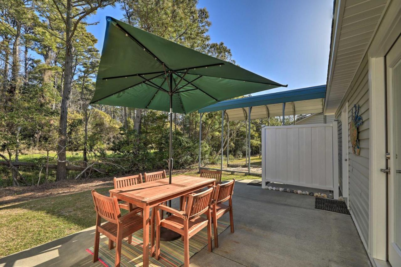 Beaufort Pad With Patio 3 Blocks To Waterfront! Bagian luar foto