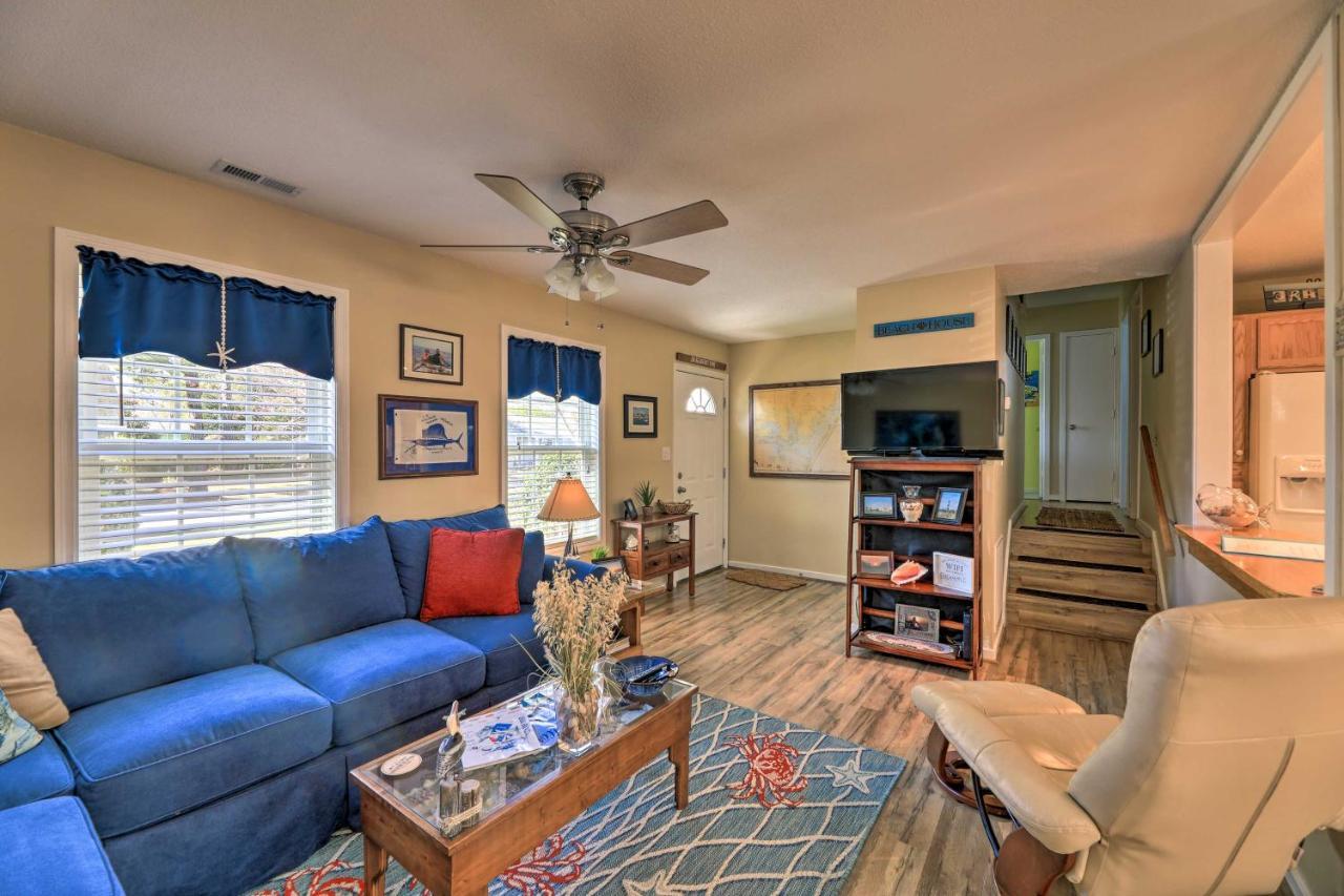 Beaufort Pad With Patio 3 Blocks To Waterfront! Bagian luar foto