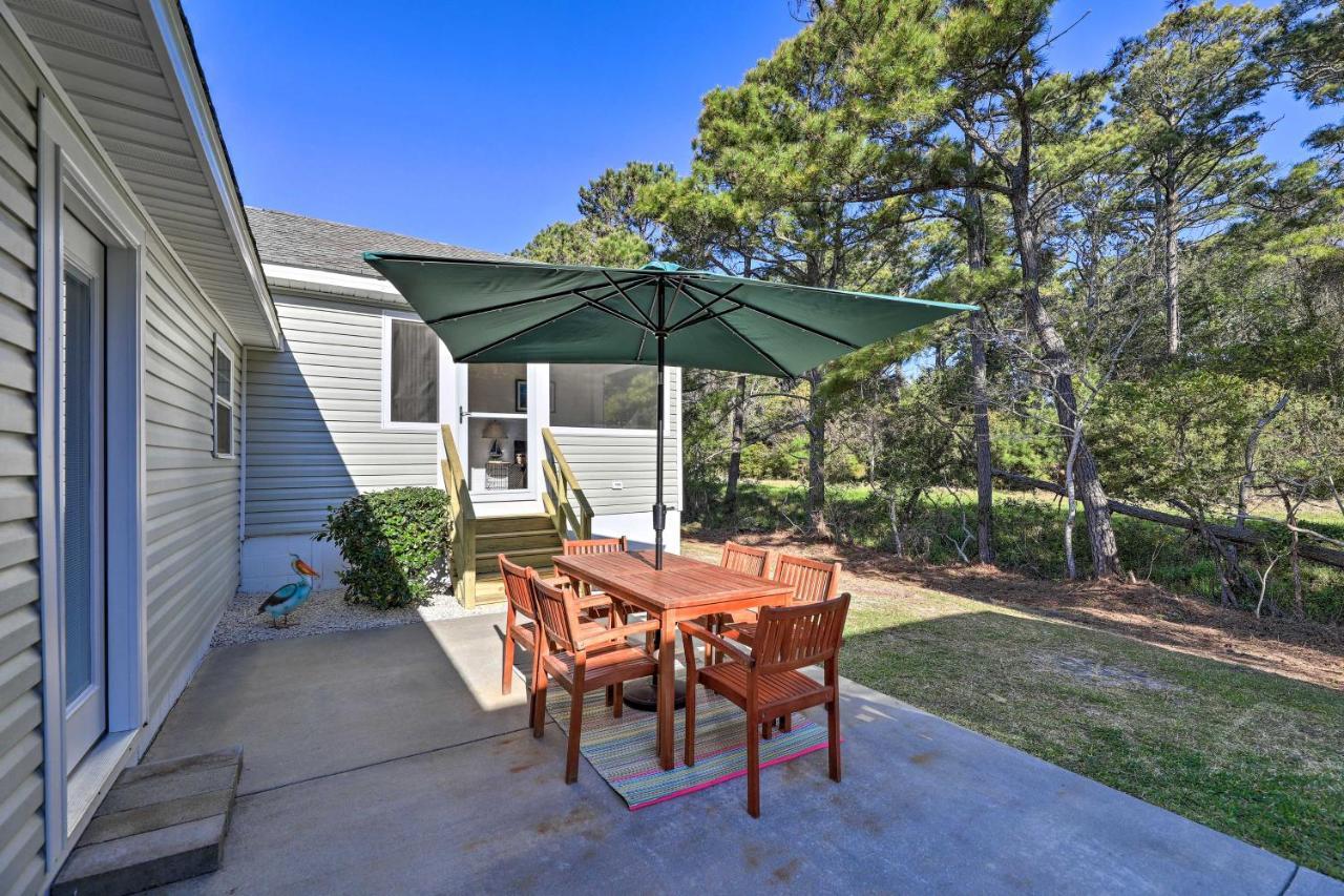 Beaufort Pad With Patio 3 Blocks To Waterfront! Bagian luar foto